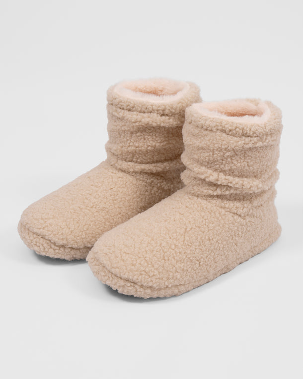 Vivi Off-White Homewear Boots
