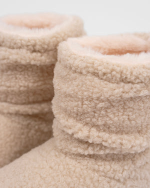 Vivi Off-White Homewear Boots