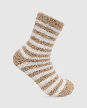 Winnie Beige Cozy Socks 2-Pack