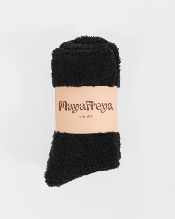 Winnie Black Cozy Socks 2-Pack