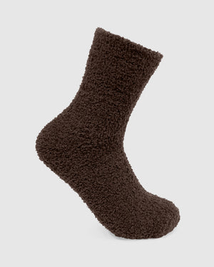 Winnie Mocha Brown Cozy Socks 2-Pack