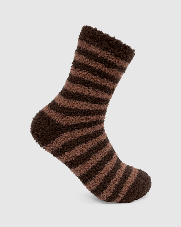 Winnie Mocha Brown Cozy Socks 2-Pack