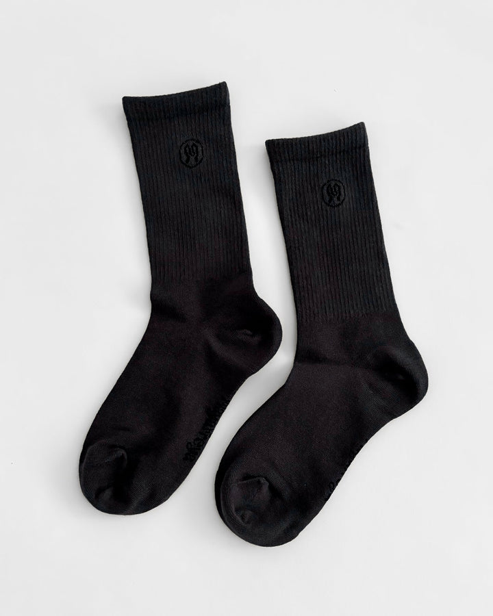 🎁 3-Pak Zoe Deep Grey Socks (Gratis gave)